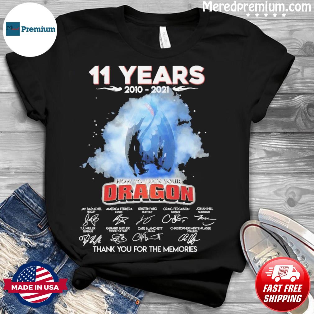 Official 11 Years 2010 2021 How To train your Dragon signature