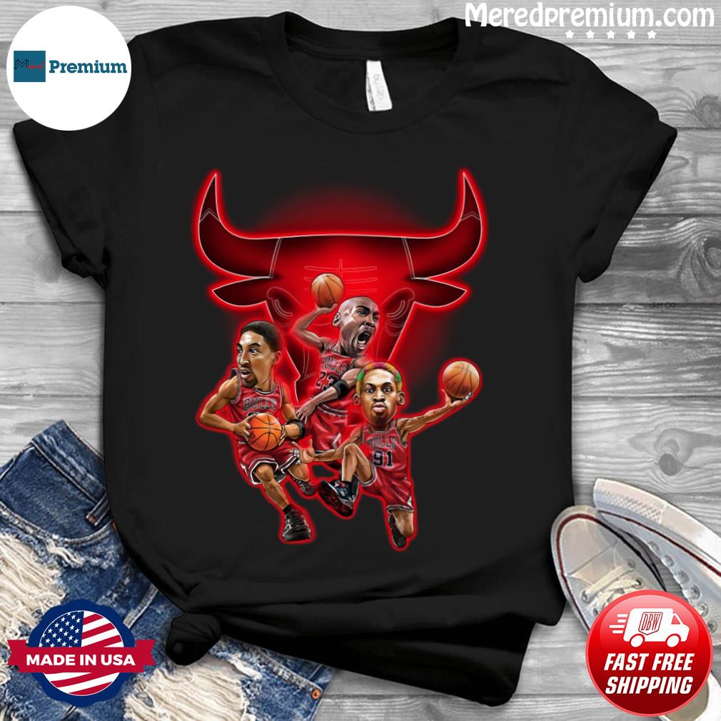 bulls rodman shirt