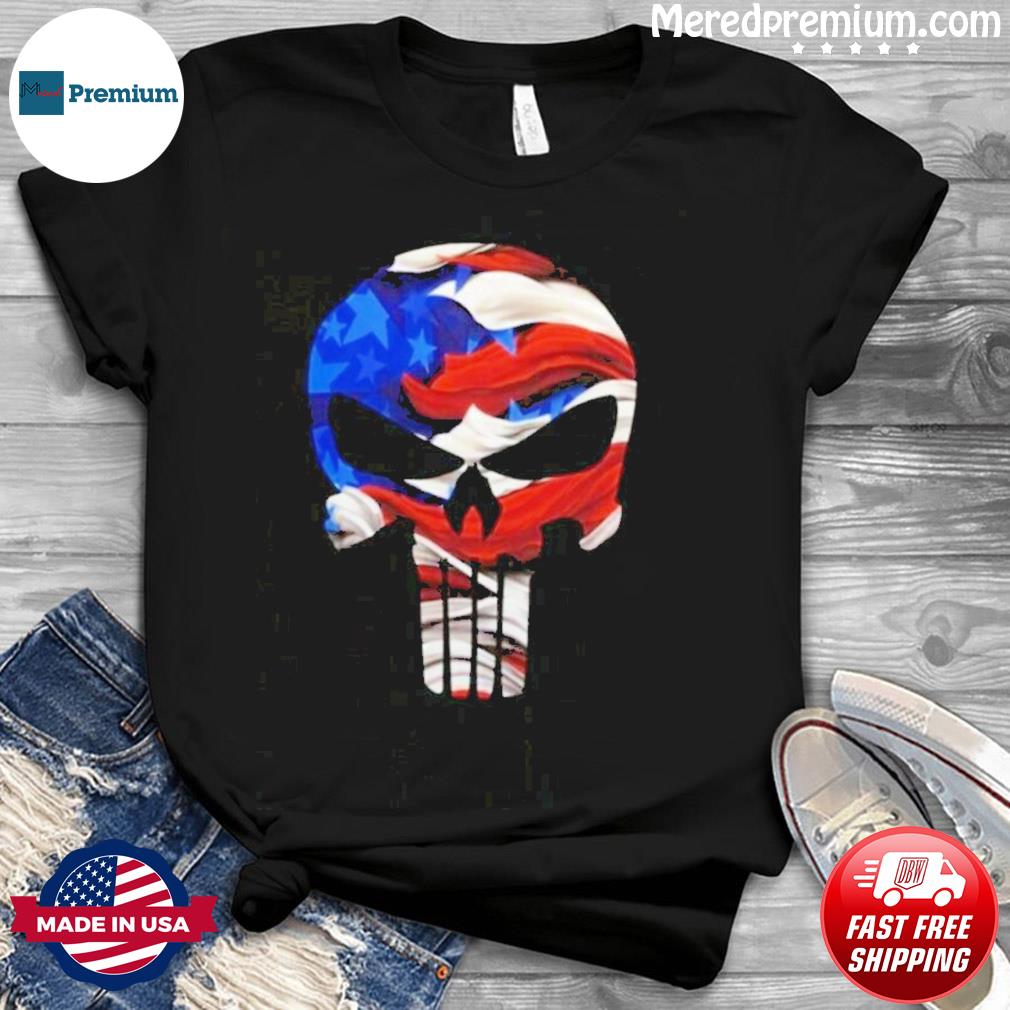 punisher american flag shirt