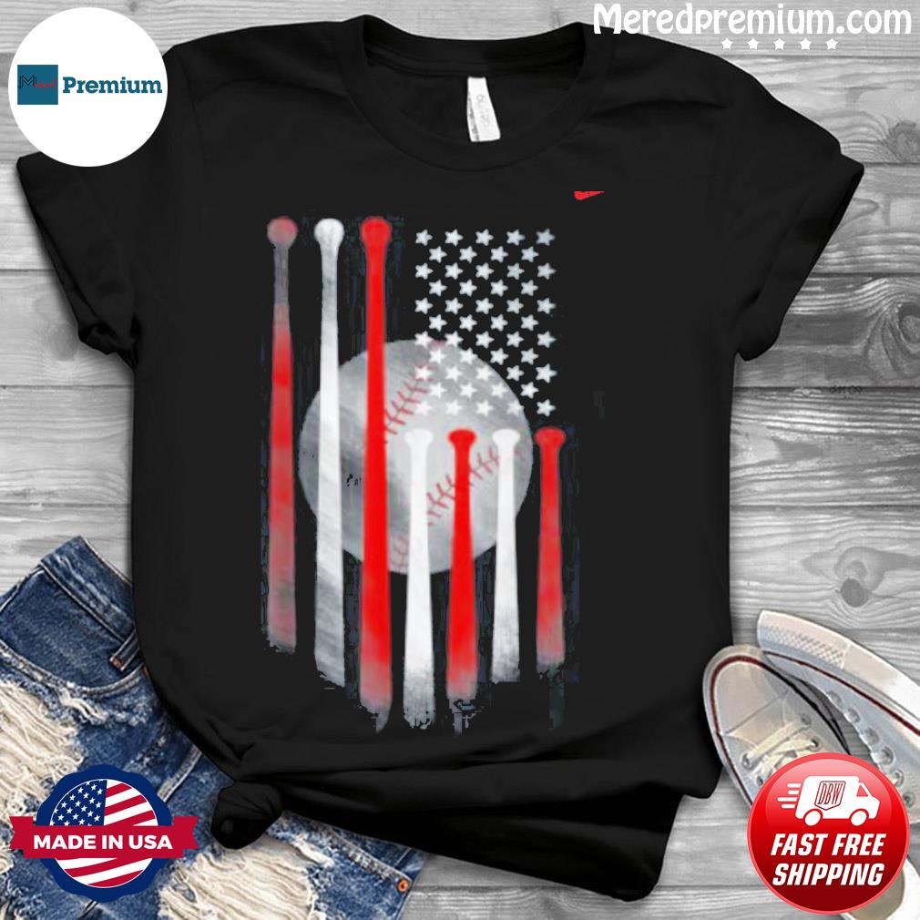 baseball flag shirt