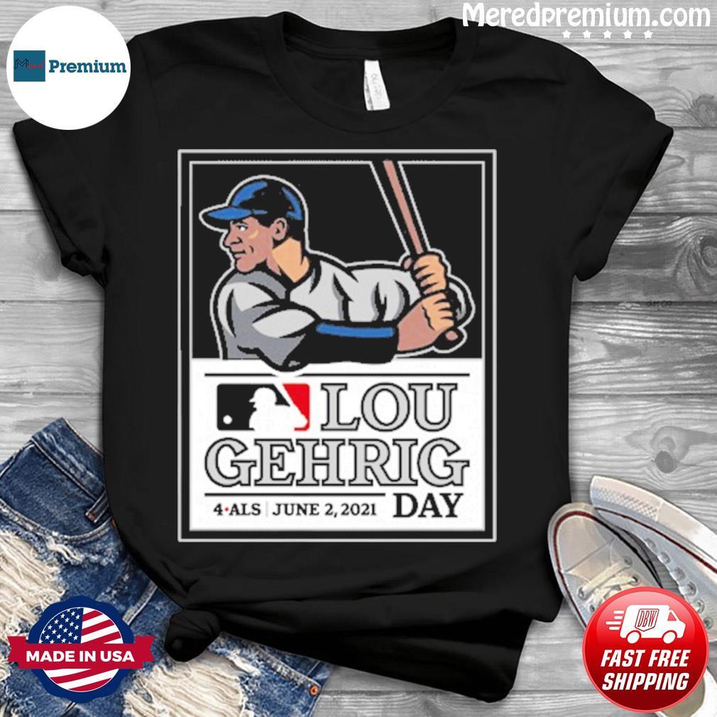 Lou Gehrig Day Logo Shirt, hoodie, sweater, long sleeve and tank top