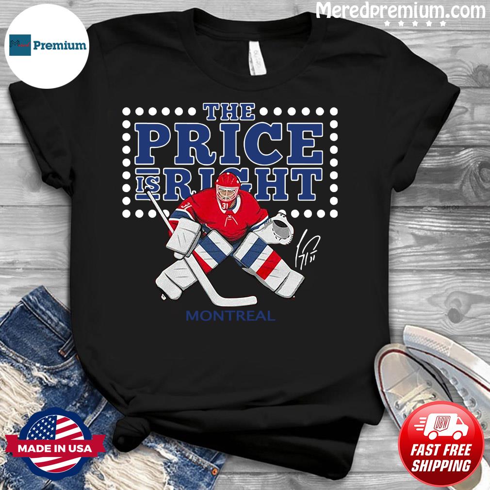 carey price shirt