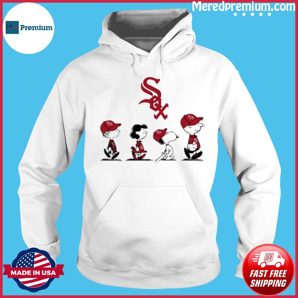 Peanuts Charlie Brown And Snoopy Playing Baseball Chicago White Sox shirt,  hoodie, sweater, long sleeve and tank top