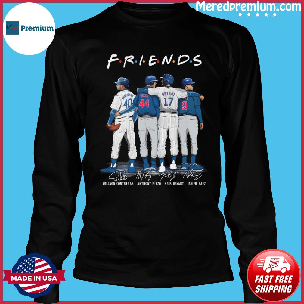 Cubs Willson Contreras Anthony Rizzo Kris Bryant Javier Baez signatures  shirt, hoodie, sweater, long sleeve and tank top