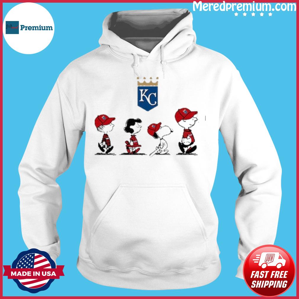 Peanuts Charlie Brown And Snoopy Playing Baseball Kansas City Royals shirt,sweater,  hoodie, sweater, long sleeve and tank top