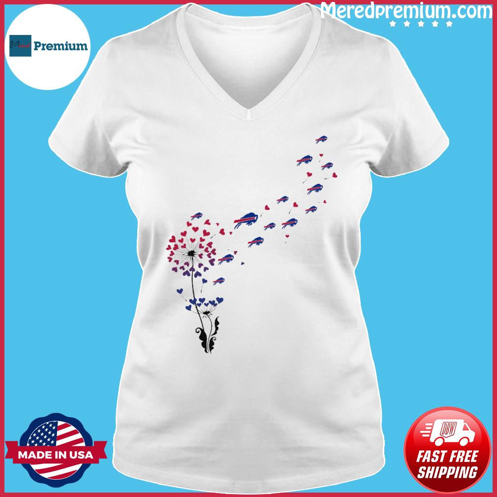 Buffalo Bills Long Sleeve Shirt Dandelion Flower - Jomagift