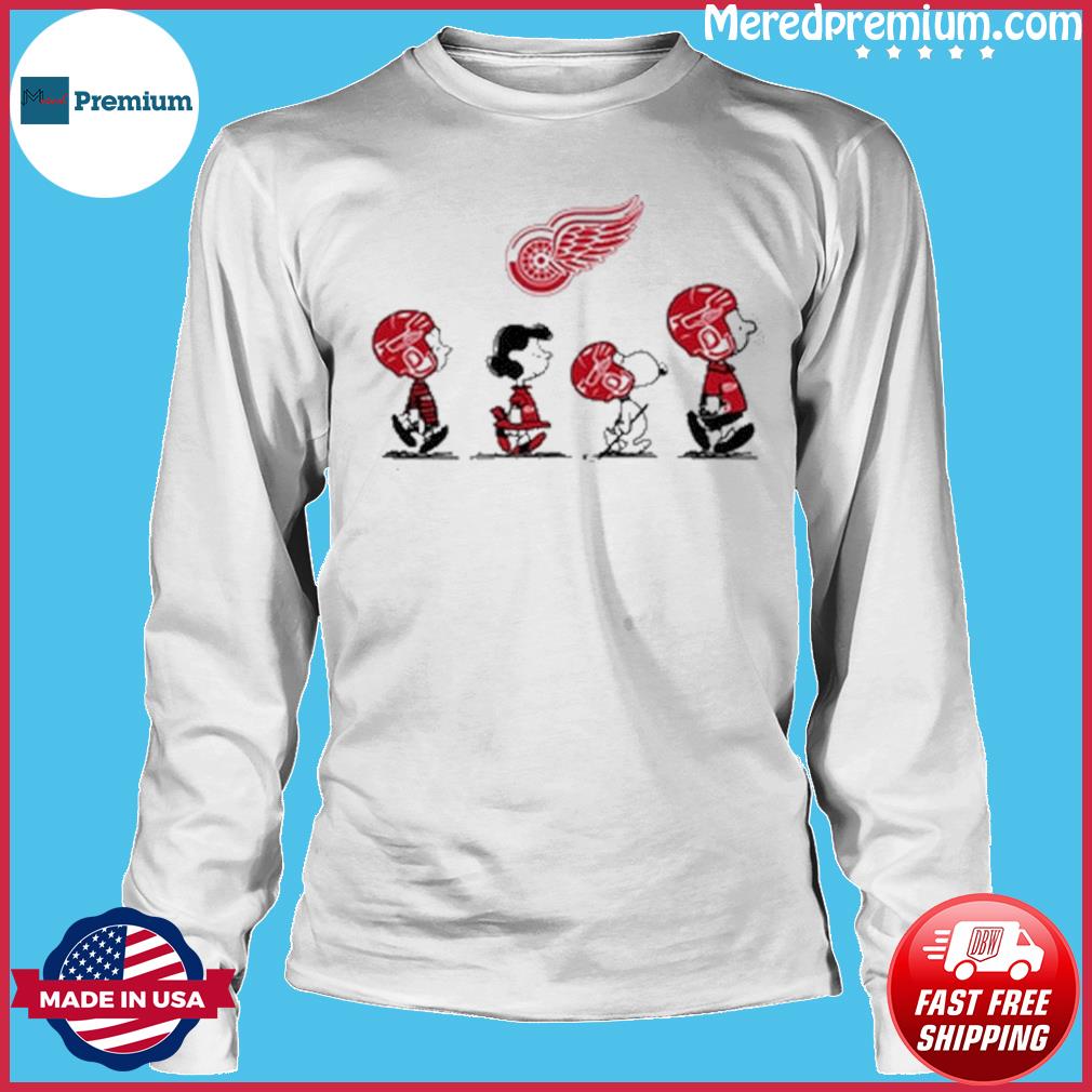 The Peanuts Snoopy Detroit Red Wings shirt, hoodie, tank top, sweater and  long sleeve t-shirt