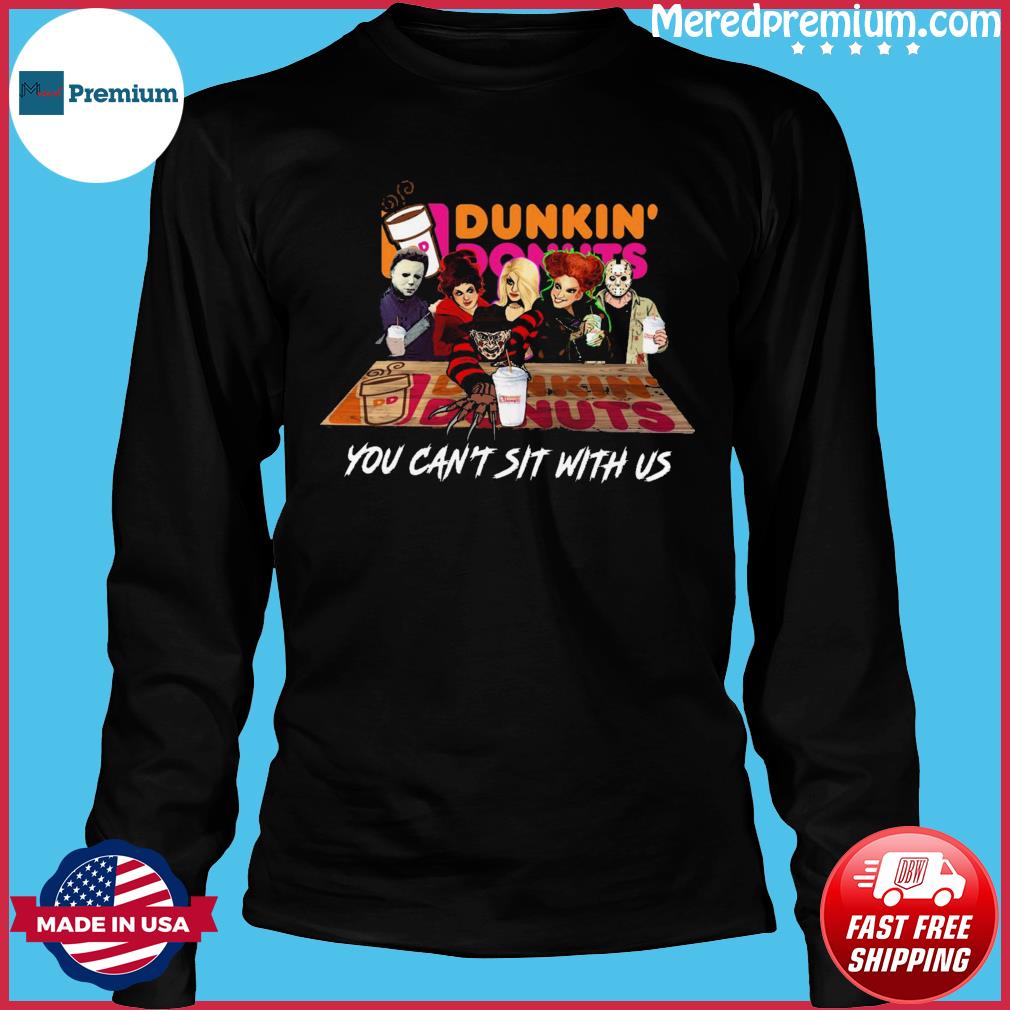 Horror Characters San Francisco 49ers You Can't Sit With Us Shirt, hoodie,  sweater, long sleeve and tank top