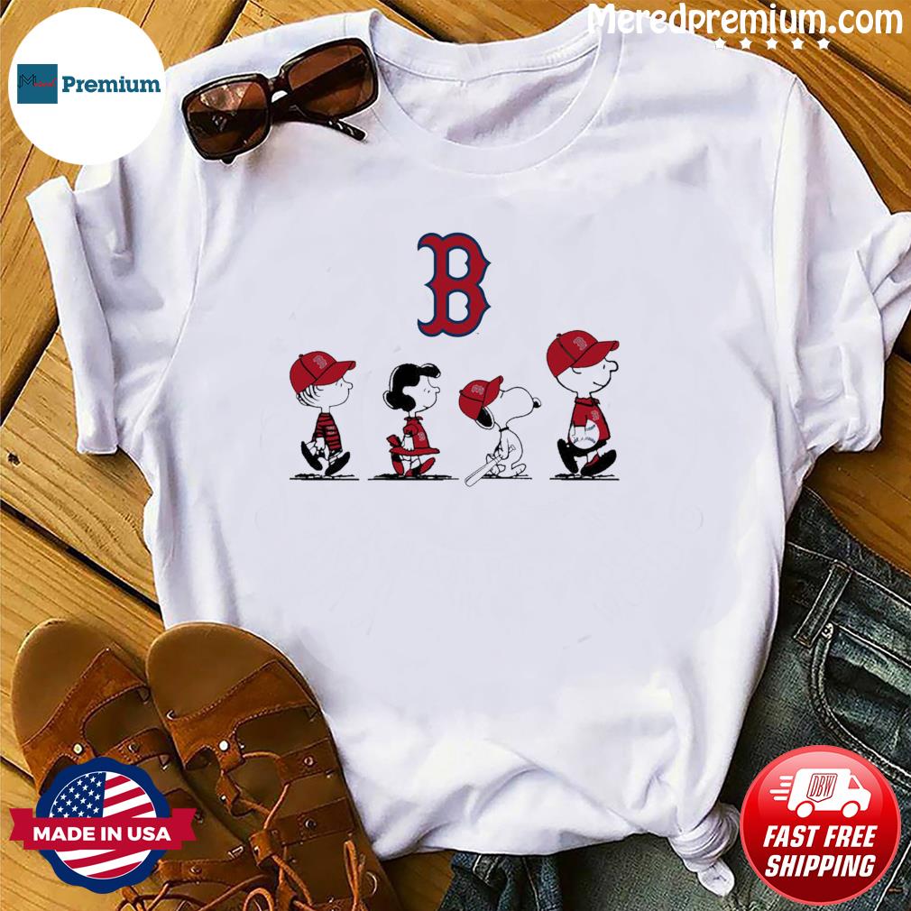 Boston Red Sox Snoopy players shirt - Kingteeshop