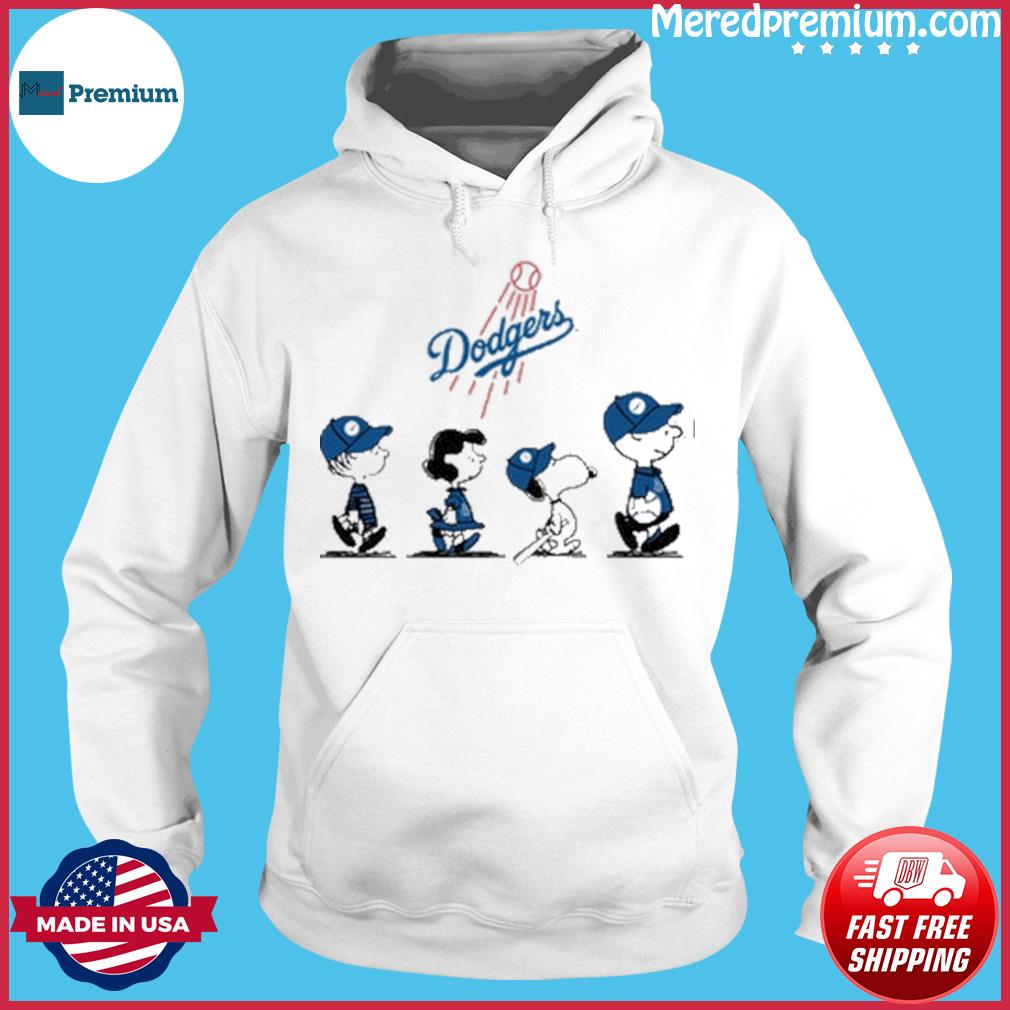 Peanuts Charlie Brown And Snoopy Watching Los Angeles Dodgers Halloween  Shirt, hoodie, sweater, long sleeve and tank top