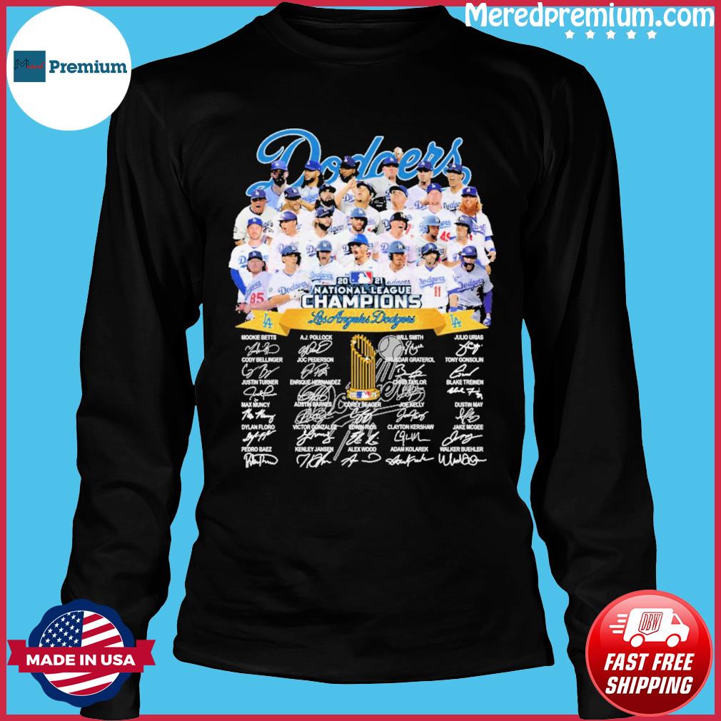 Los Angeles Dodgers baseball Member signatures funny shirt, hoodie,  sweater, long sleeve and tank top