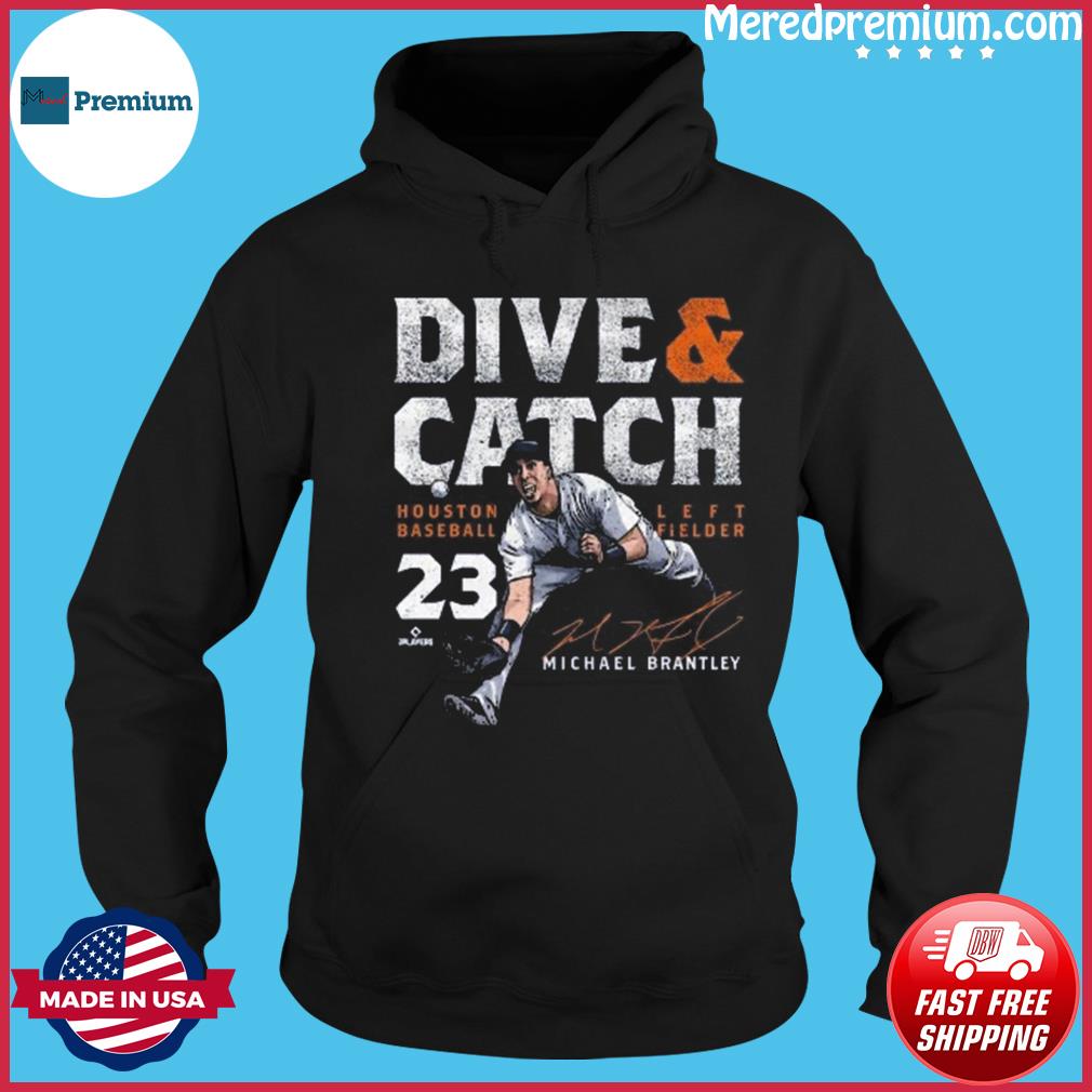 Houston Astros Michael Brantley dive & catch signature shirt