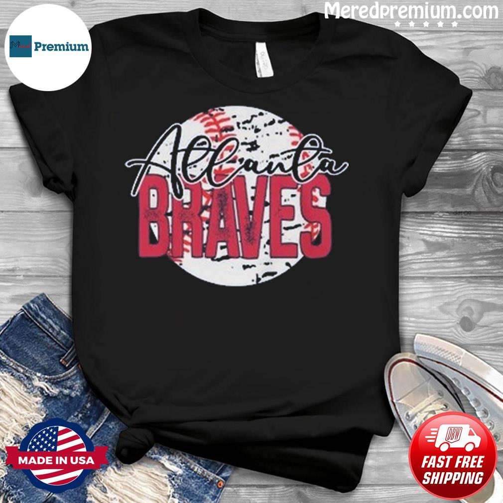 Atlanta Braves baseball rose vintage shirt, hoodie, sweater, long sleeve  and tank top