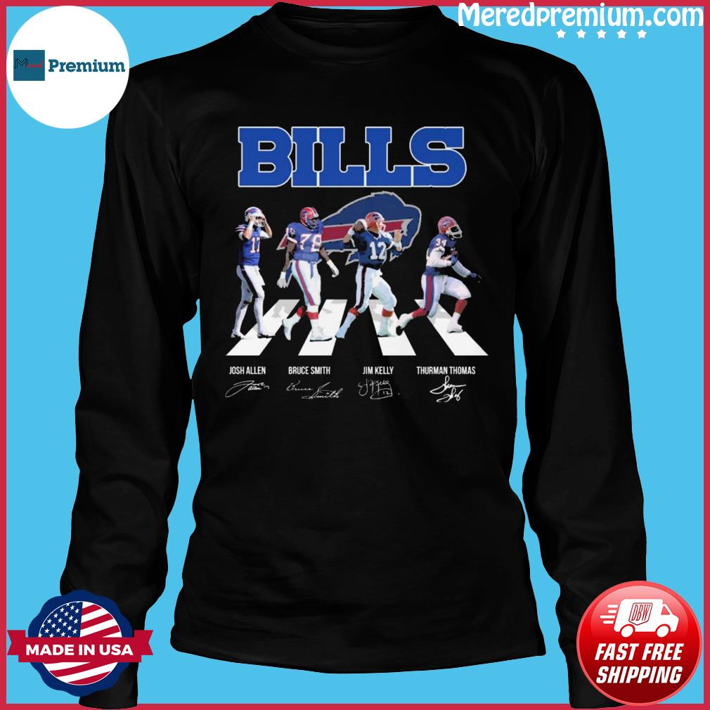 Buffalo Bills Bruce Smith Josh Allen And Jim Kelly Signatures Shirt,  hoodie, sweater, long sleeve and tank top