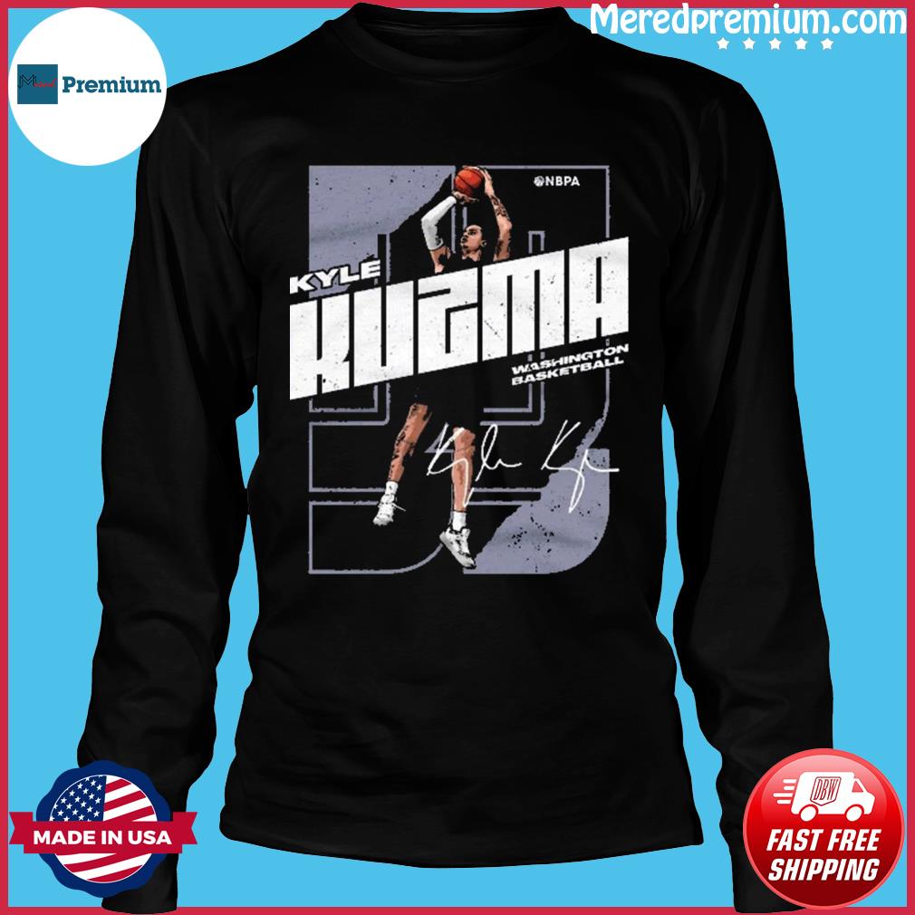 Washington Wizards Kyle Kuzma signature shirt, hoodie, sweater, long sleeve  and tank top