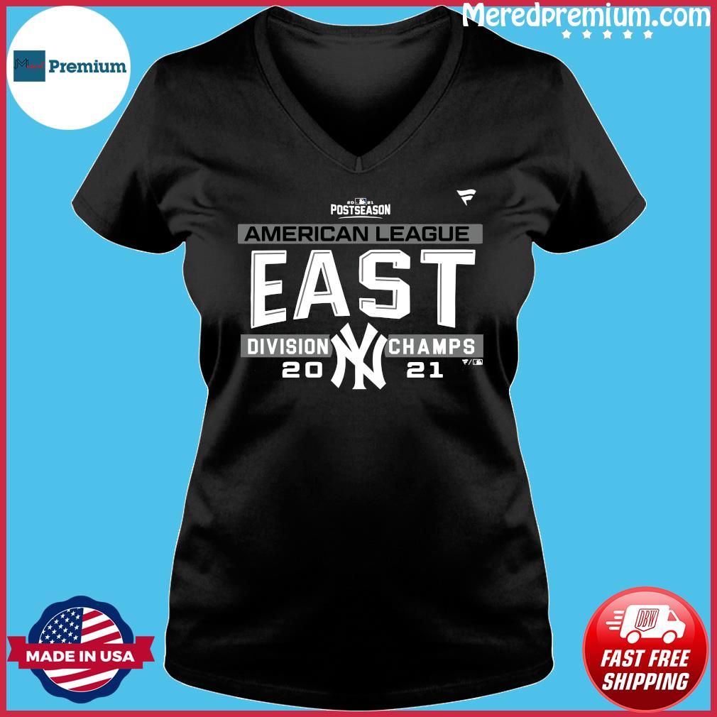 New York Yankees American League AL East Division Champions 2021 sport shirt,  hoodie, sweater, longsleeve and V-neck T-shirt