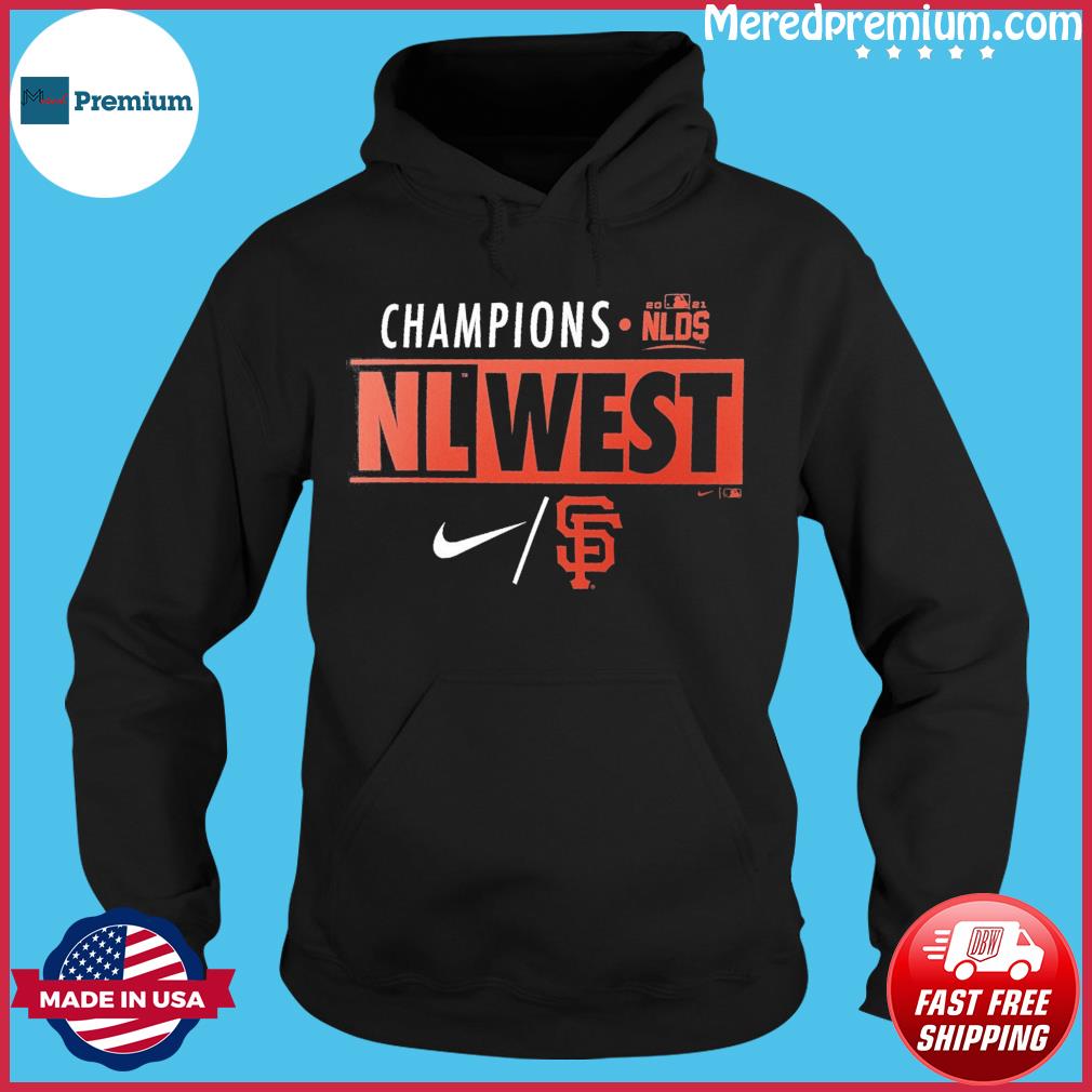 NLDS SF Giants Nike 2021 NL West Division Champions Shirt, hoodie, sweater,  long sleeve and tank top