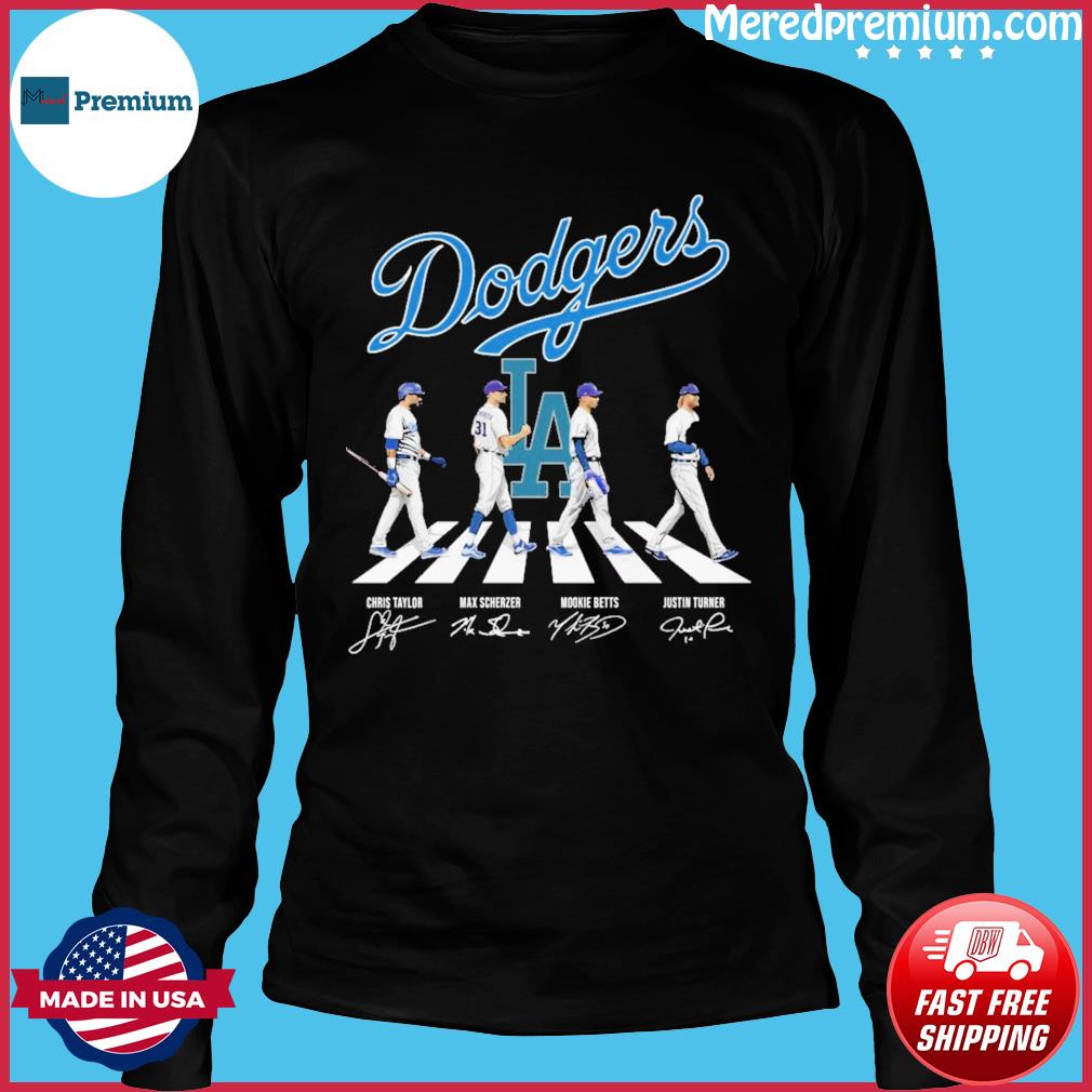 The Los Angeles Dodgers Abbey Road Signatures Shirt, hoodie