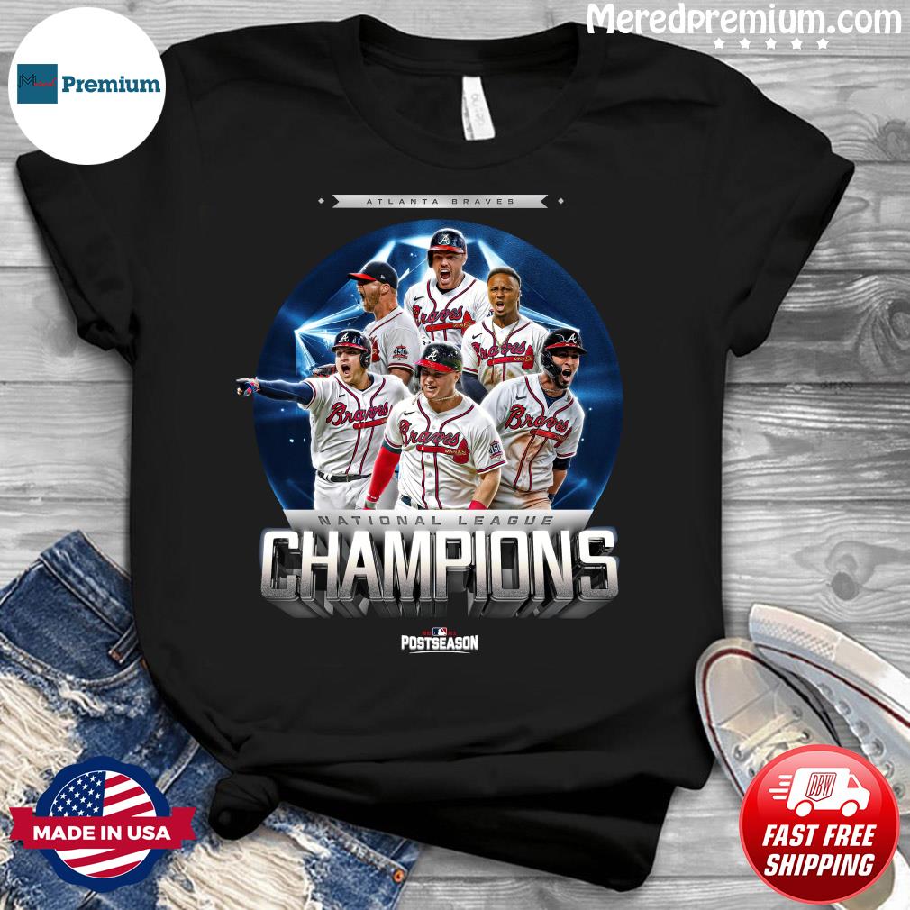 2021 National League Champions Atlanta Braves world series shirt
