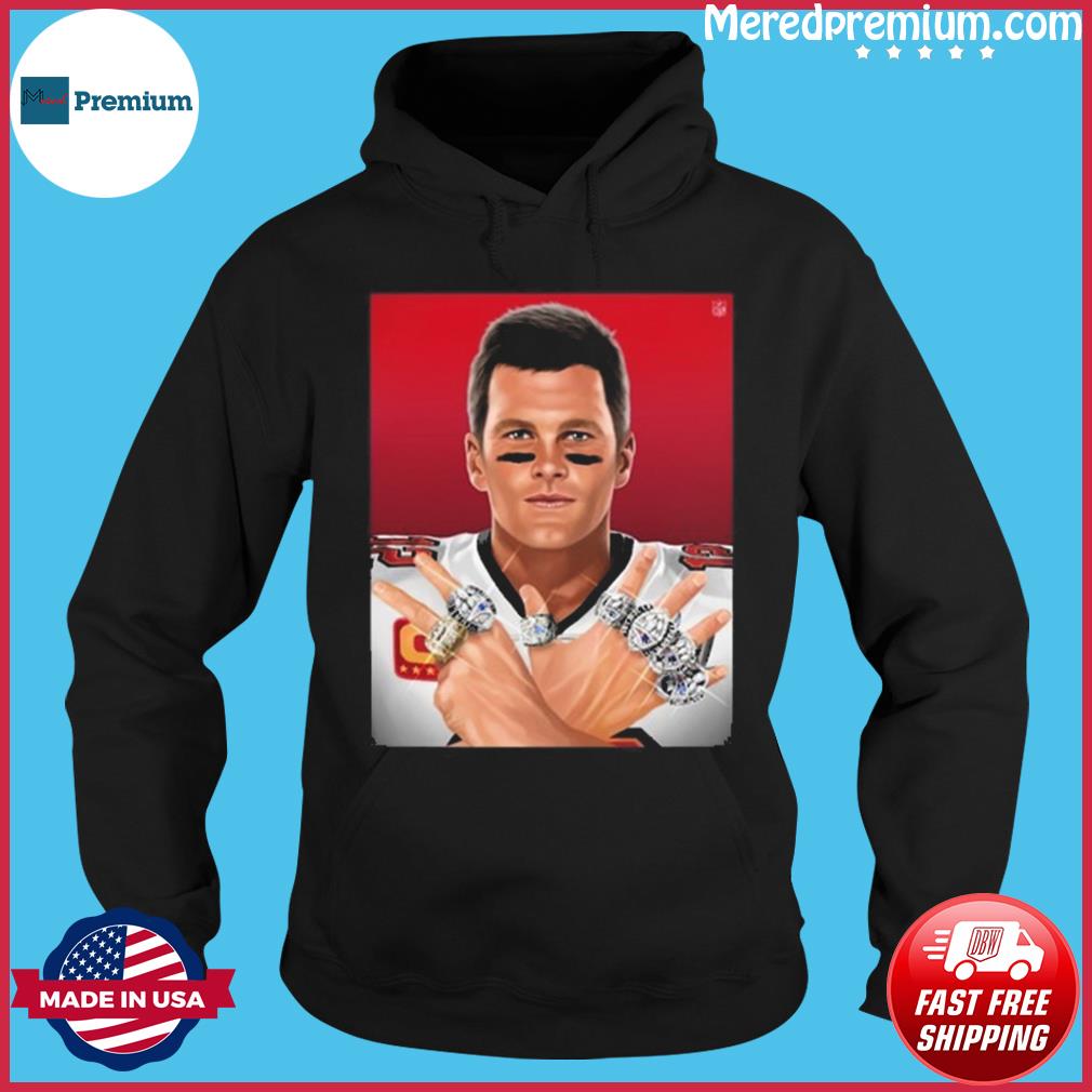 Official Tom Brady 7 Rings shirt, hoodie, sweater, long sleeve and