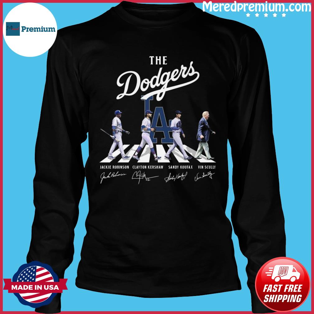 Brooklyn Dodgers baseball the Dodgers Jackie Robinson Clayton Kershaw Sandy  Koufax Vin Scully Vintage shirt, hoodie, sweater, long sleeve and tank top