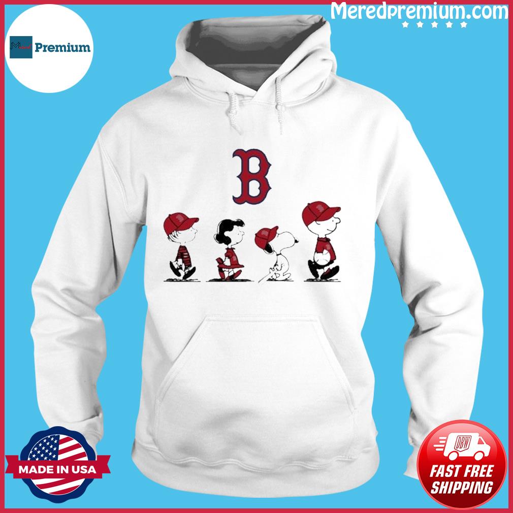 The Peanuts Characters Snoopy And Friends Boston Red Sox Shirt, hoodie,  sweater, long sleeve and tank top