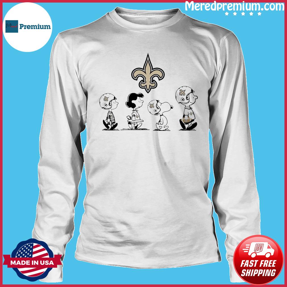 Snoopy peace love New Orleans Saints shirt, hoodie, sweater and v-neck t- shirt