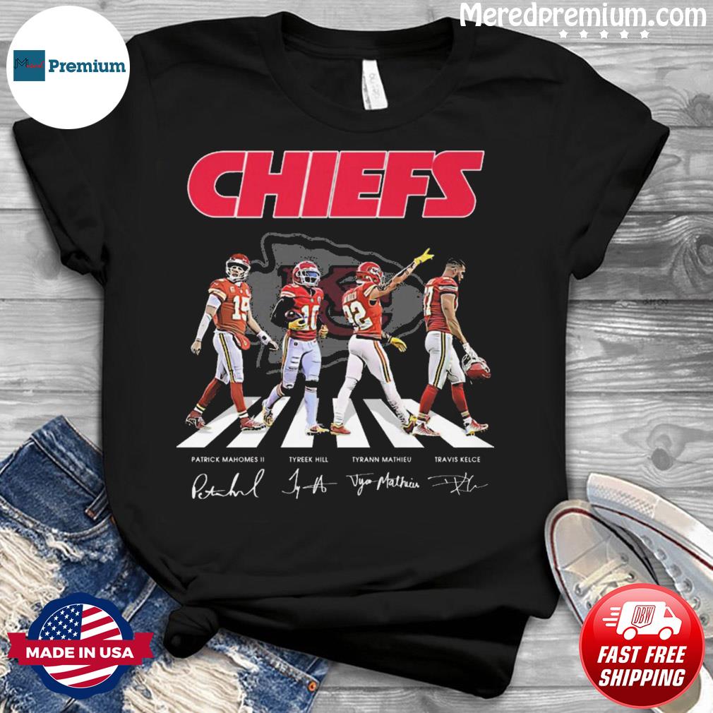 Travis Kelce Signature Kansas City Chiefs Shirt - High-Quality Printed Brand