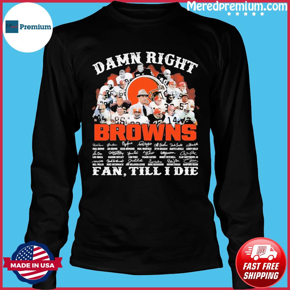 Official Cleveland Browns 32 Jim Brown Greatest Of All Time 1936 - 2023  Thank You For The Memories Signature T-shirt, hoodie, longsleeve,  sweatshirt, v-neck tee