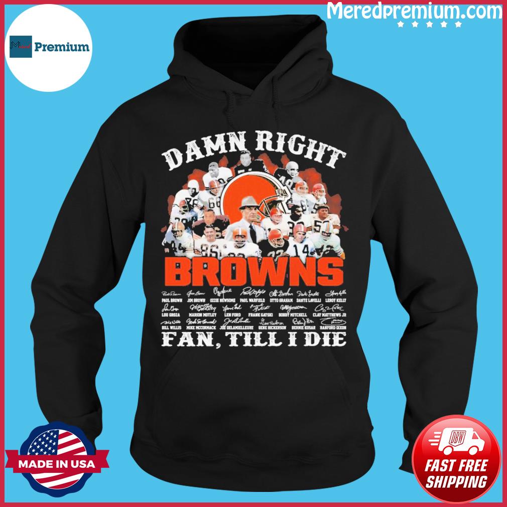 Cleveland Browns Hoodie Sweatshirt - THIS Year Dammit – Made Cleveland