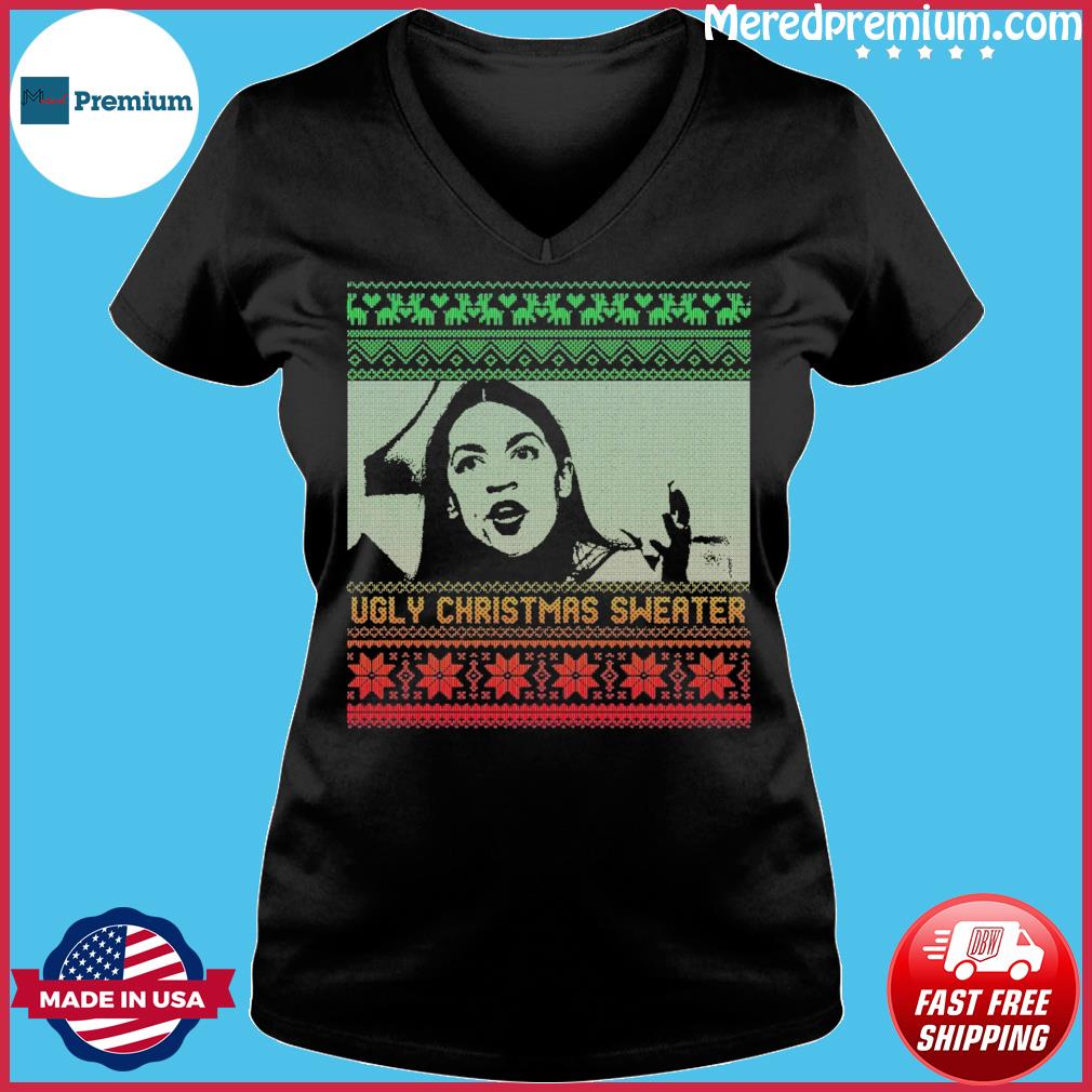 aoc ugly christmas sweater