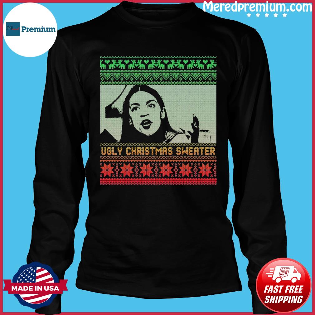 aoc ugly christmas sweater