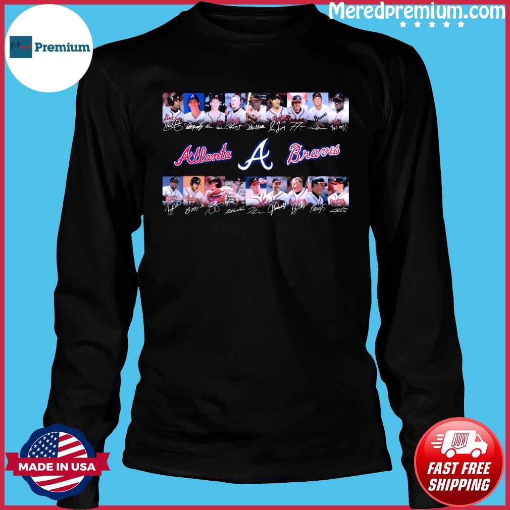 Atlanta Braves Full Name Members Signatures World Series Shirt, hoodie,  sweater, long sleeve and tank top