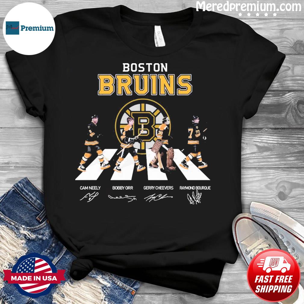 Bruins Shirt Neely Orr Cheevers Bourque The Beatles Boston Bruins Gift -  Personalized Gifts: Family, Sports, Occasions, Trending