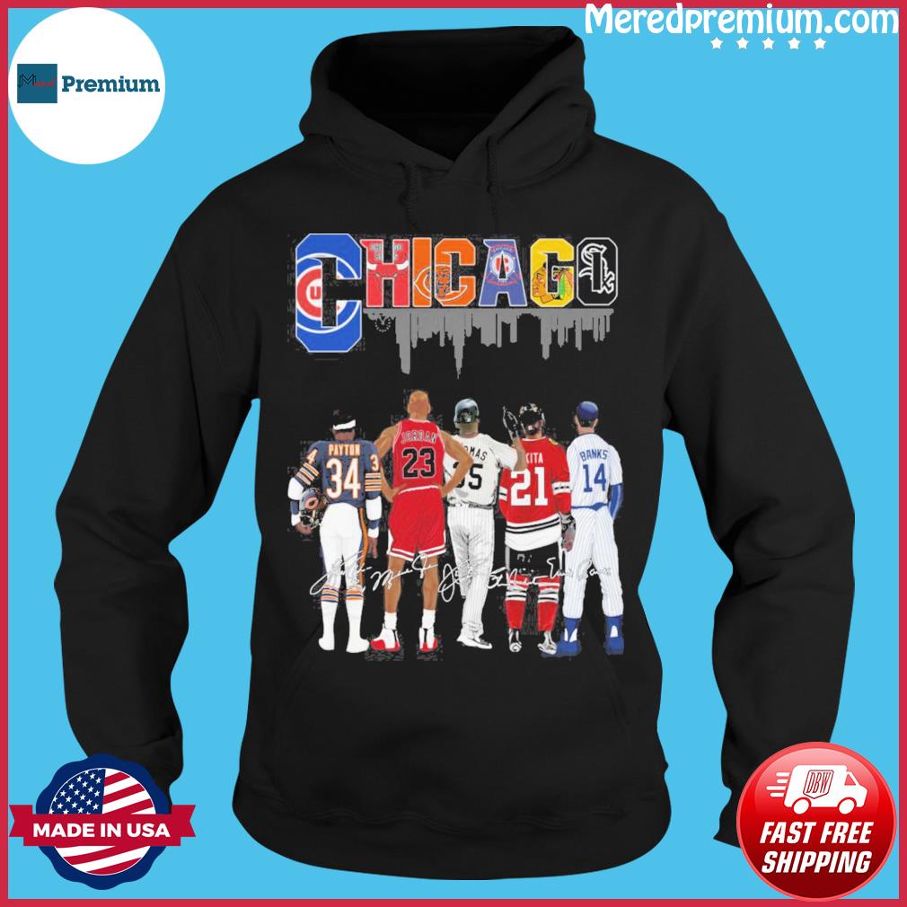 Chicago Sport Walter Payton Michael Jordan Frank Thomas's Signatures Shirt,  hoodie, sweater, long sleeve and tank top