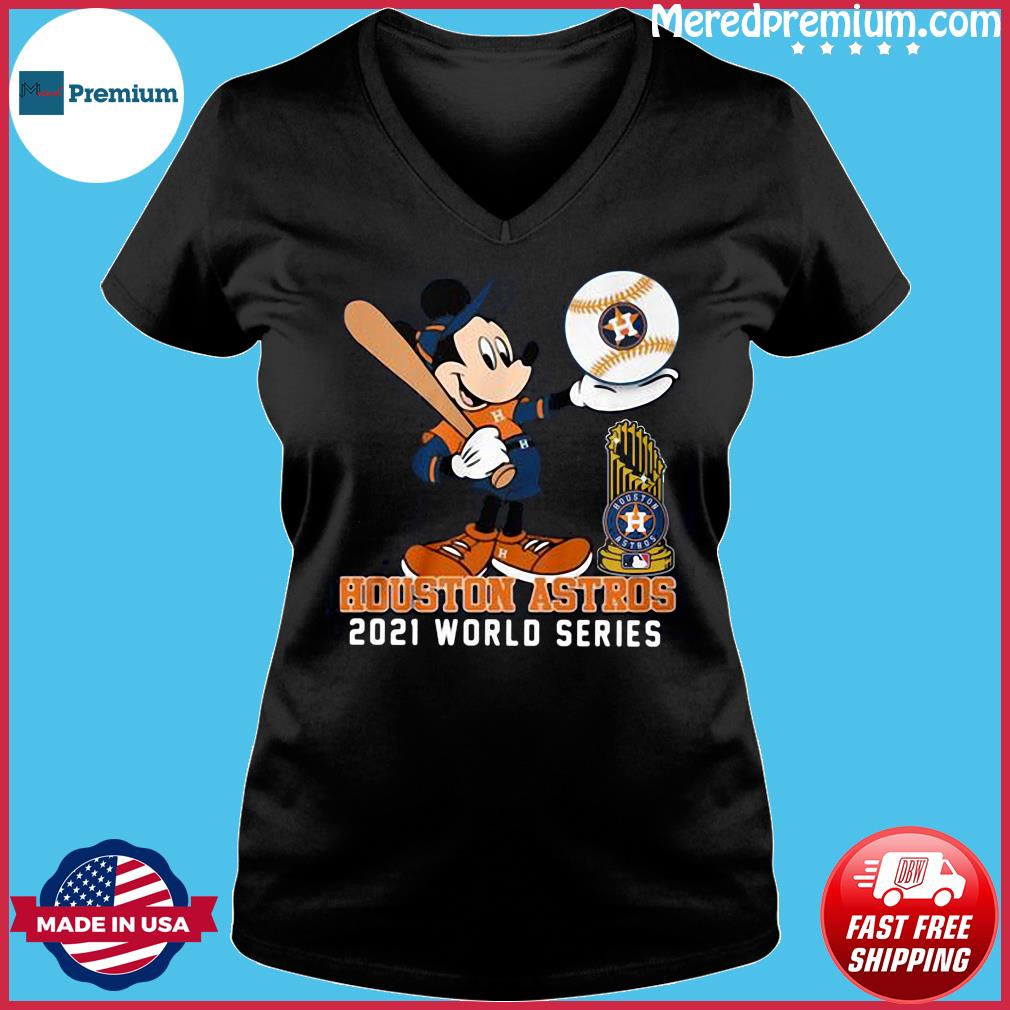 Mickey Mouse Houston Astros 2021 World Series Champions Shirt