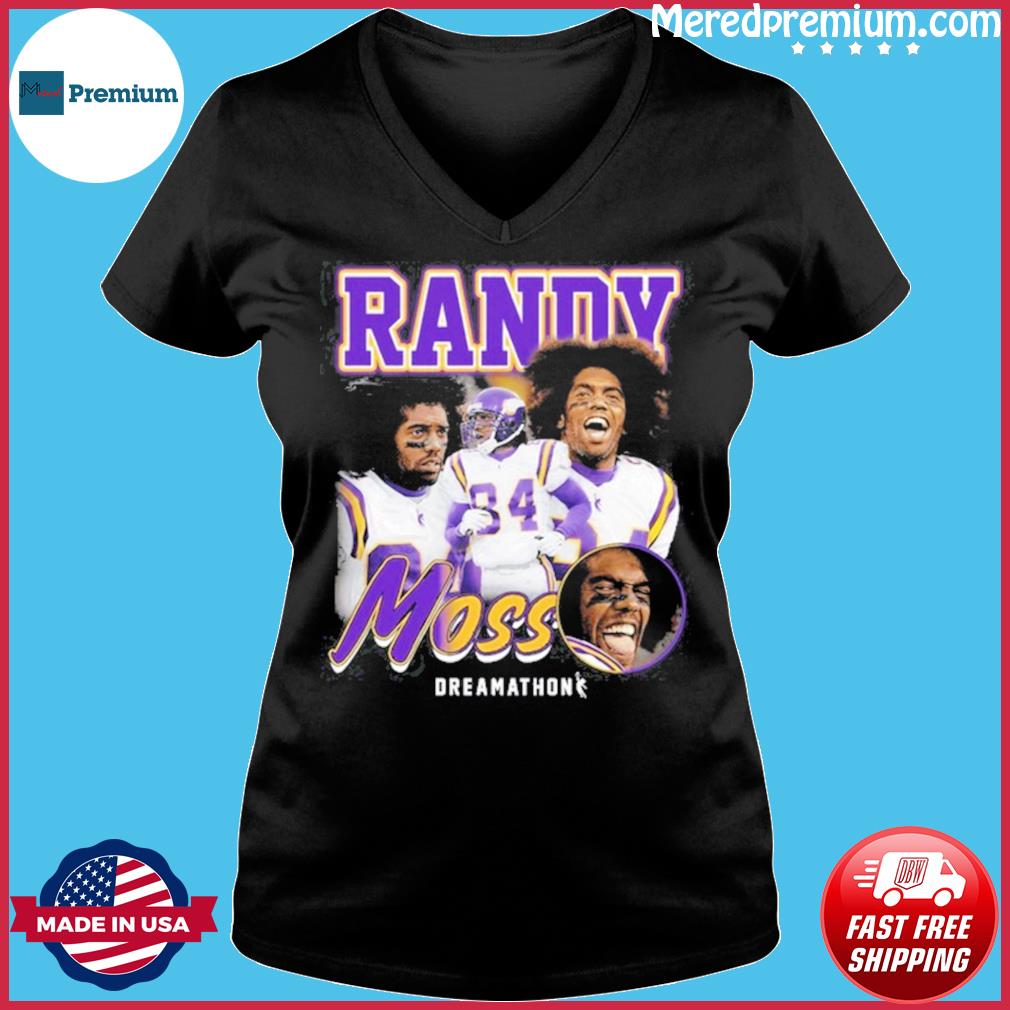 Official Randy Moss Minnesota Vikings Dreamathon T-shirt, hoodie, sweater,  long sleeve and tank top