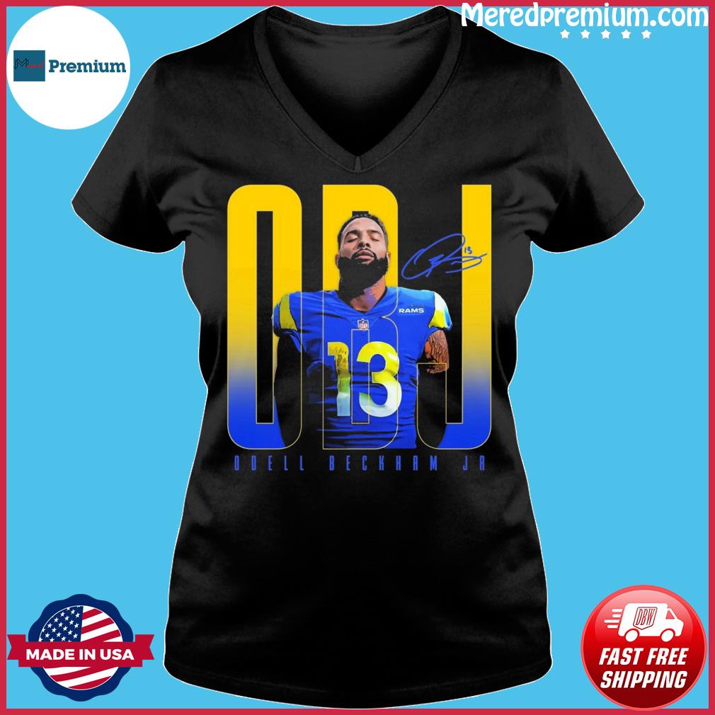 Odell Beckham JR Los Angeles Rams Shirt,Sweater, Hoodie, And Long Sleeved,  Ladies, Tank Top
