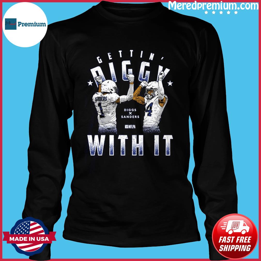 Official Buffalo Bills Stefon Diggs Gettin Diggy With It Shirt - Limotees