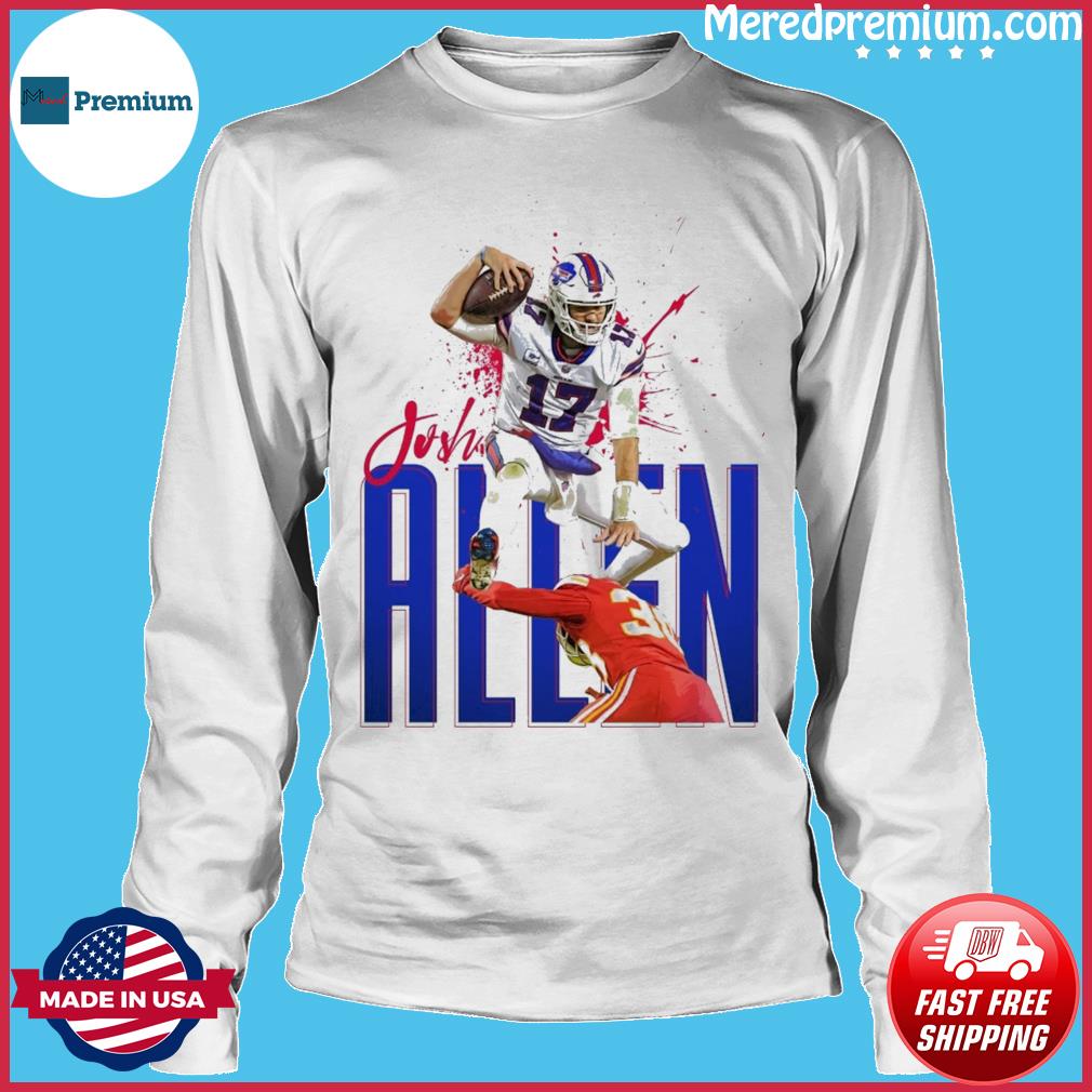 Official Josh allen neon buffalo Football T-shirt, hoodie, tank top, sweater  and long sleeve t-shirt