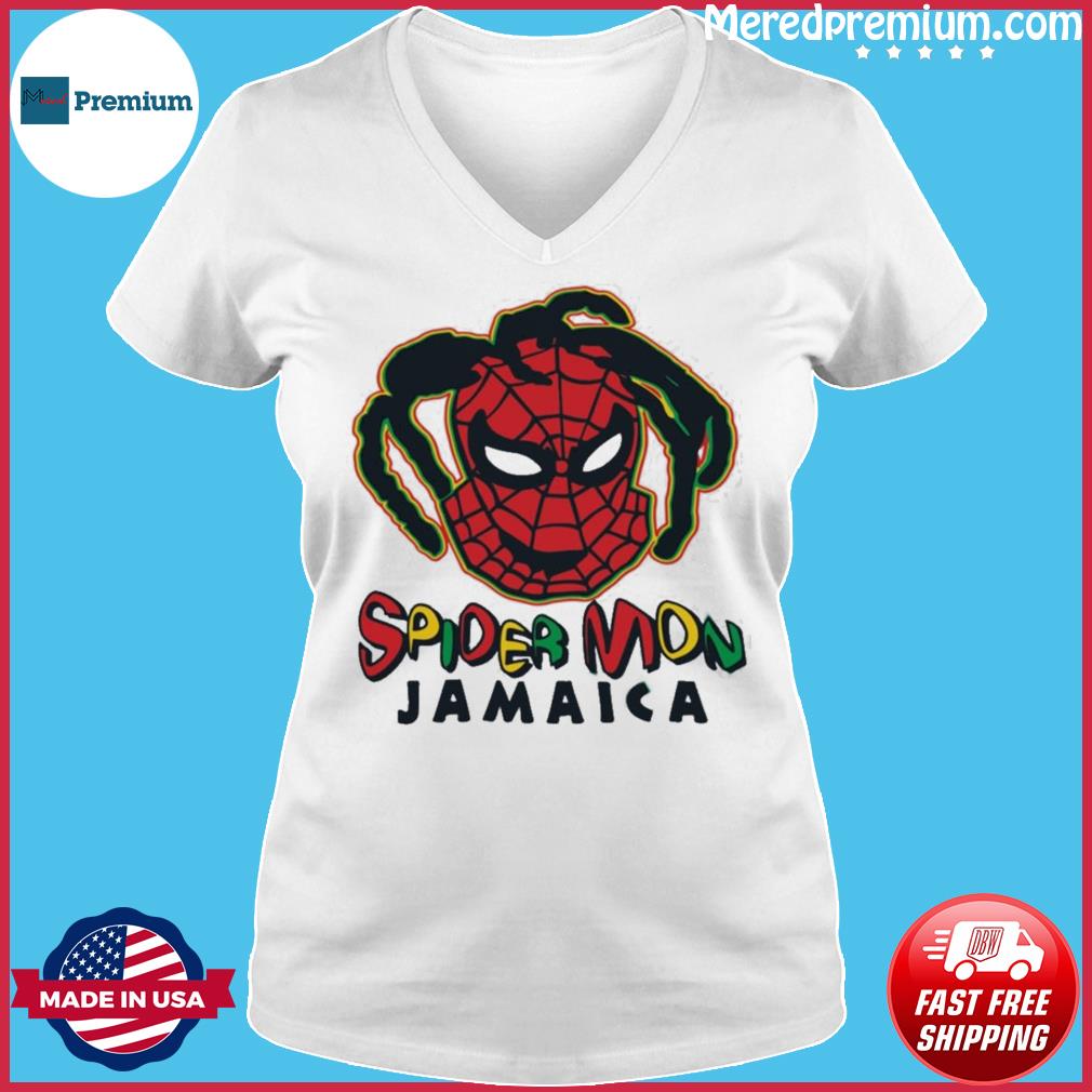 Spider Mon Spider-man Jamaica Tee Shirt, hoodie, sweater, long sleeve and  tank top