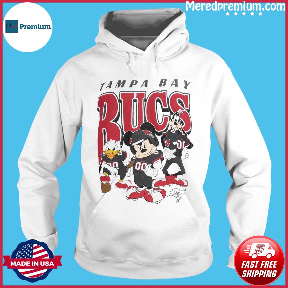 Official Men's Tampa Bay Buccaneers Junk Food White NFL x Nickelodeon Hoodie