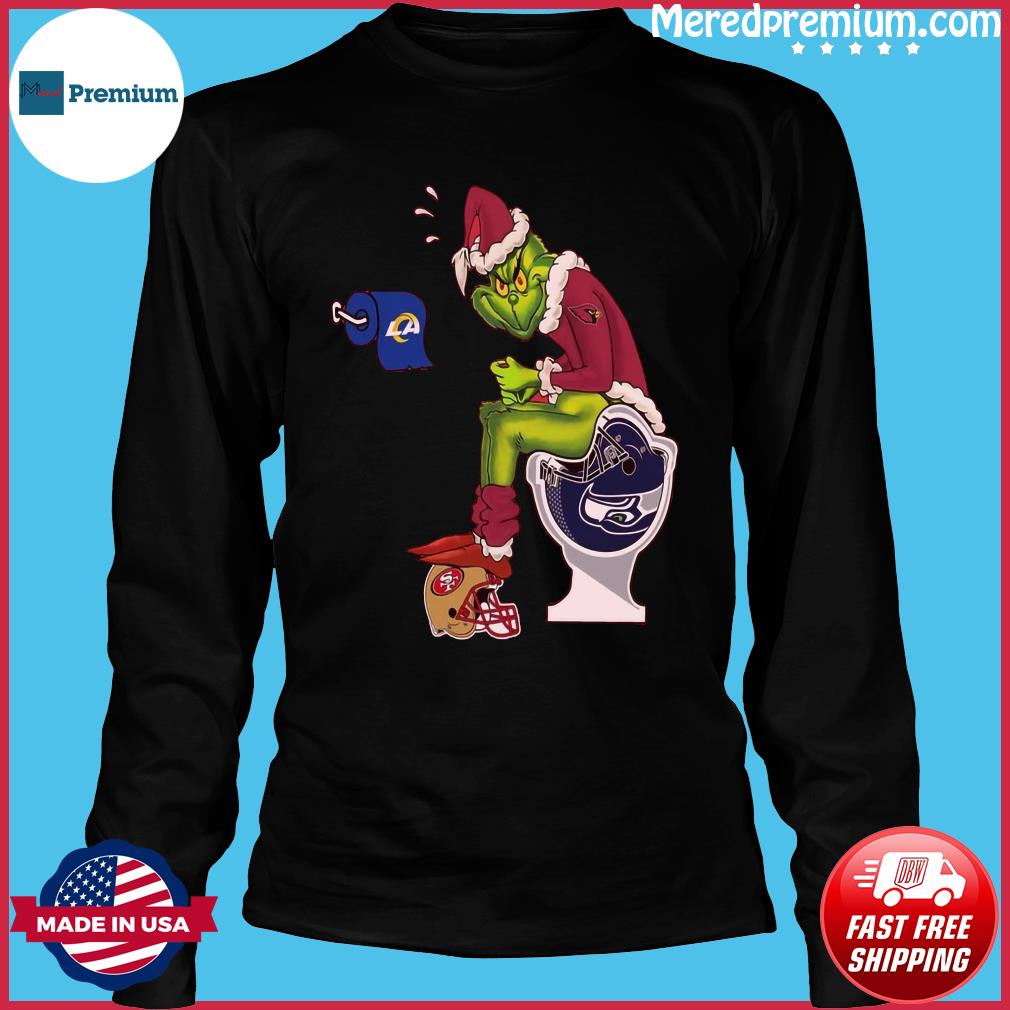 Grinch Seattle Seahawks San Francisco 49ers Arizona Cardinals shirt