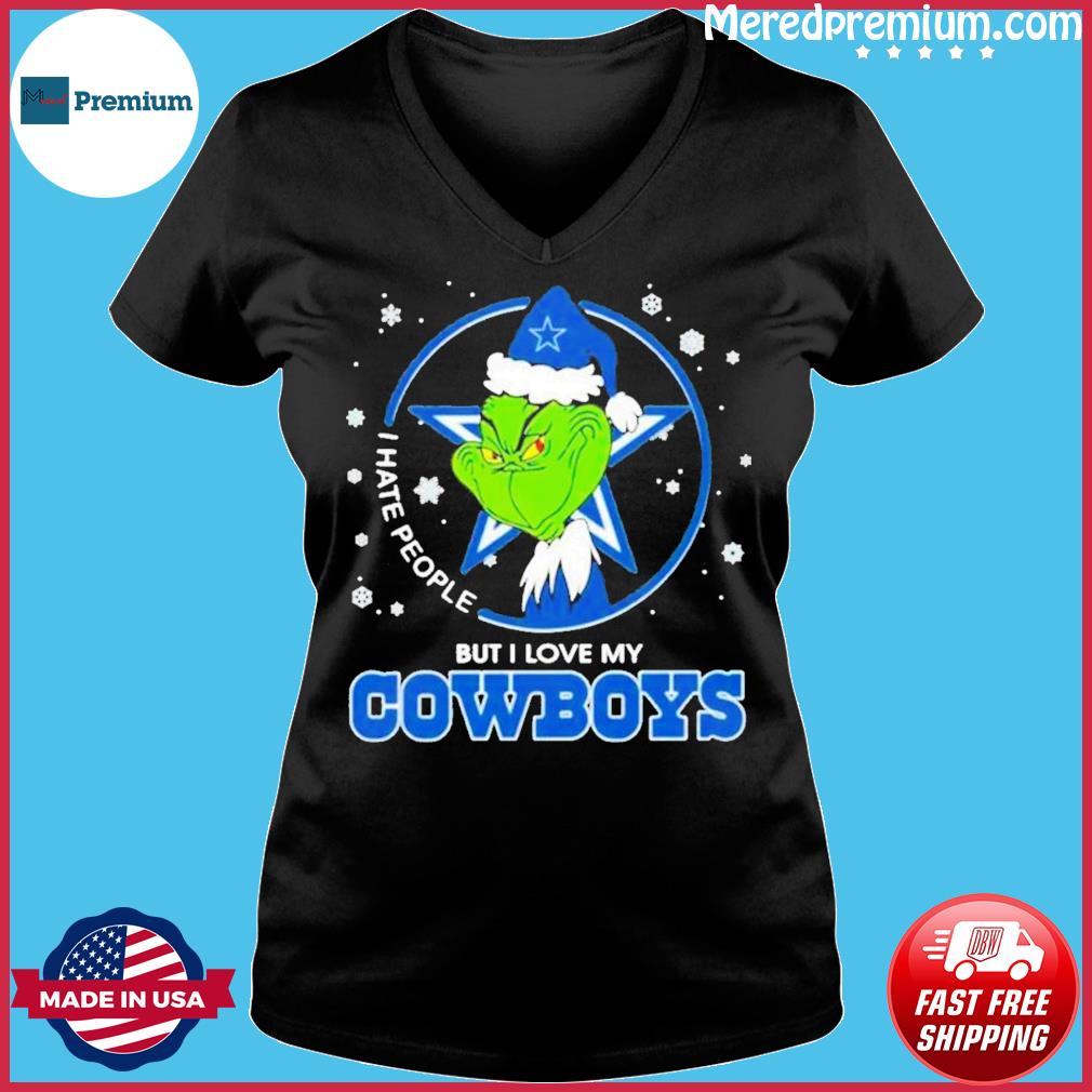 Original The Grinch They Hate Us Because They Dallas Cowboys shirt, hoodie,  sweater, long sleeve and tank top