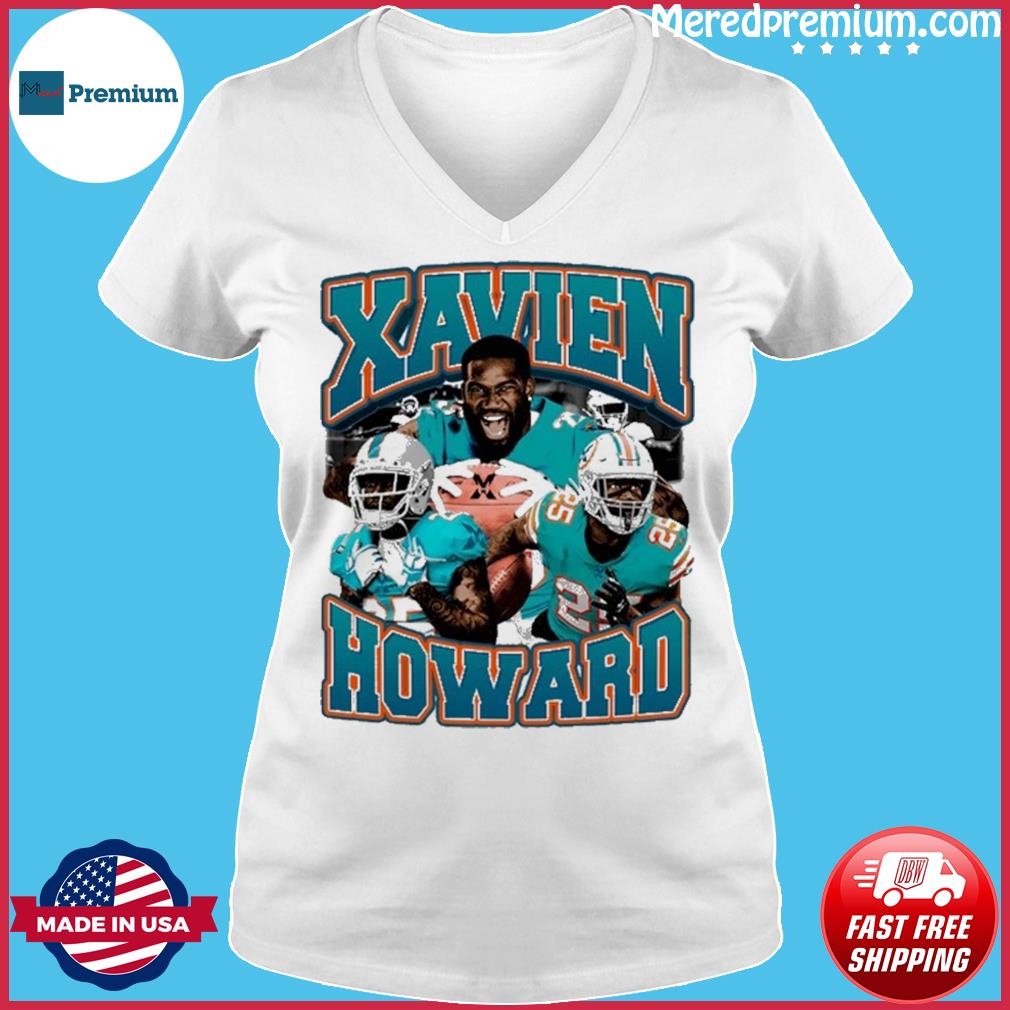 Xavien Howard Miami Dolphins AFC Defensive Player Unisex T-Shirt - Teeruto