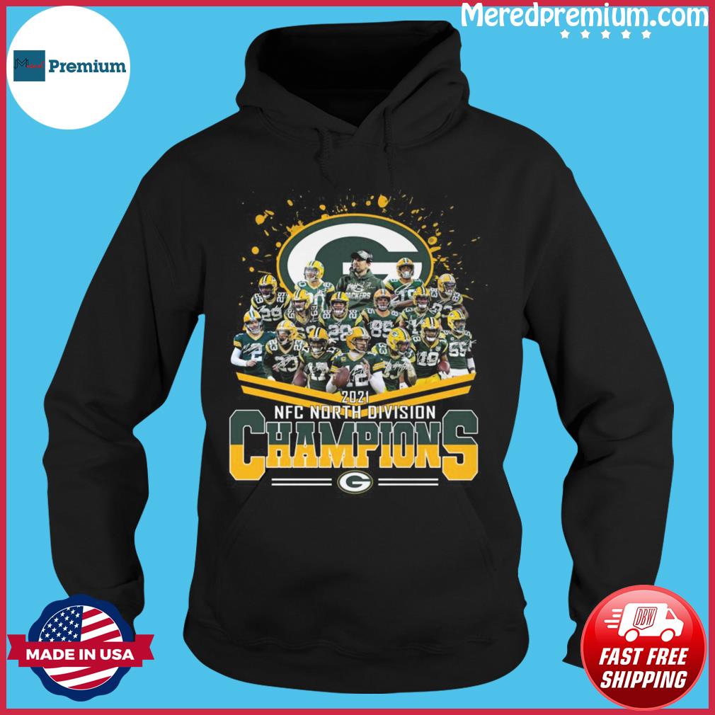 Best go pack go 2021 NFC north Division champions green bay packer shirt,  hoodie, sweater, long sleeve and tank top