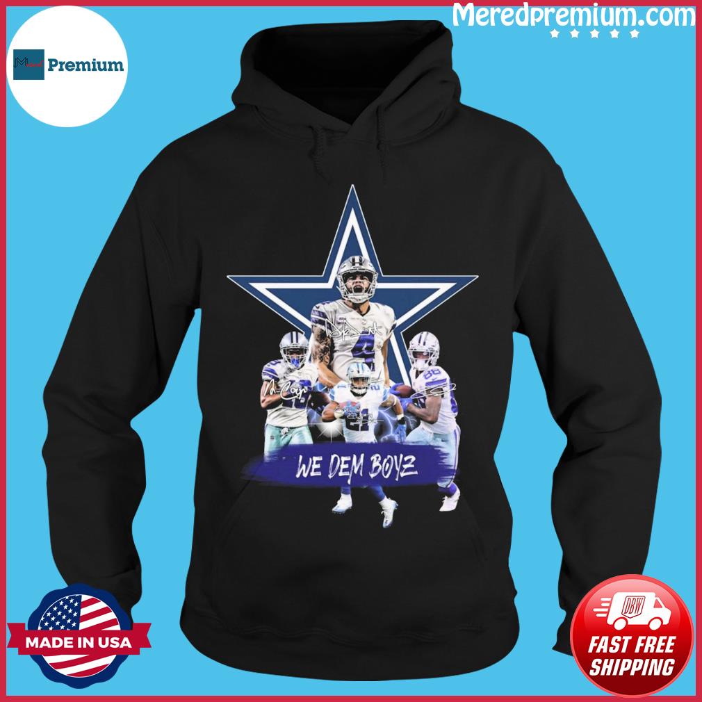 Dallas Cowboys Team We Dem Boyz Signatures Shirt, hoodie, sweater, long  sleeve and tank top