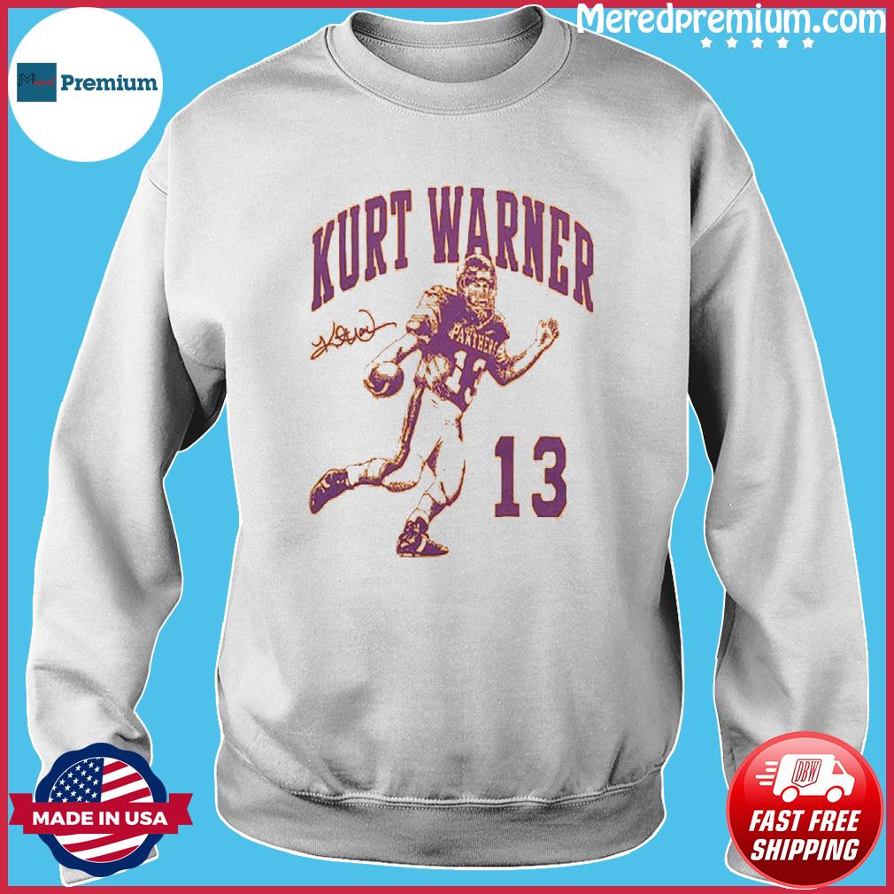 Kurt Warner Northern Iowa Panthers Signature shirt, hoodie, sweater, ladies  v-neck and tank top