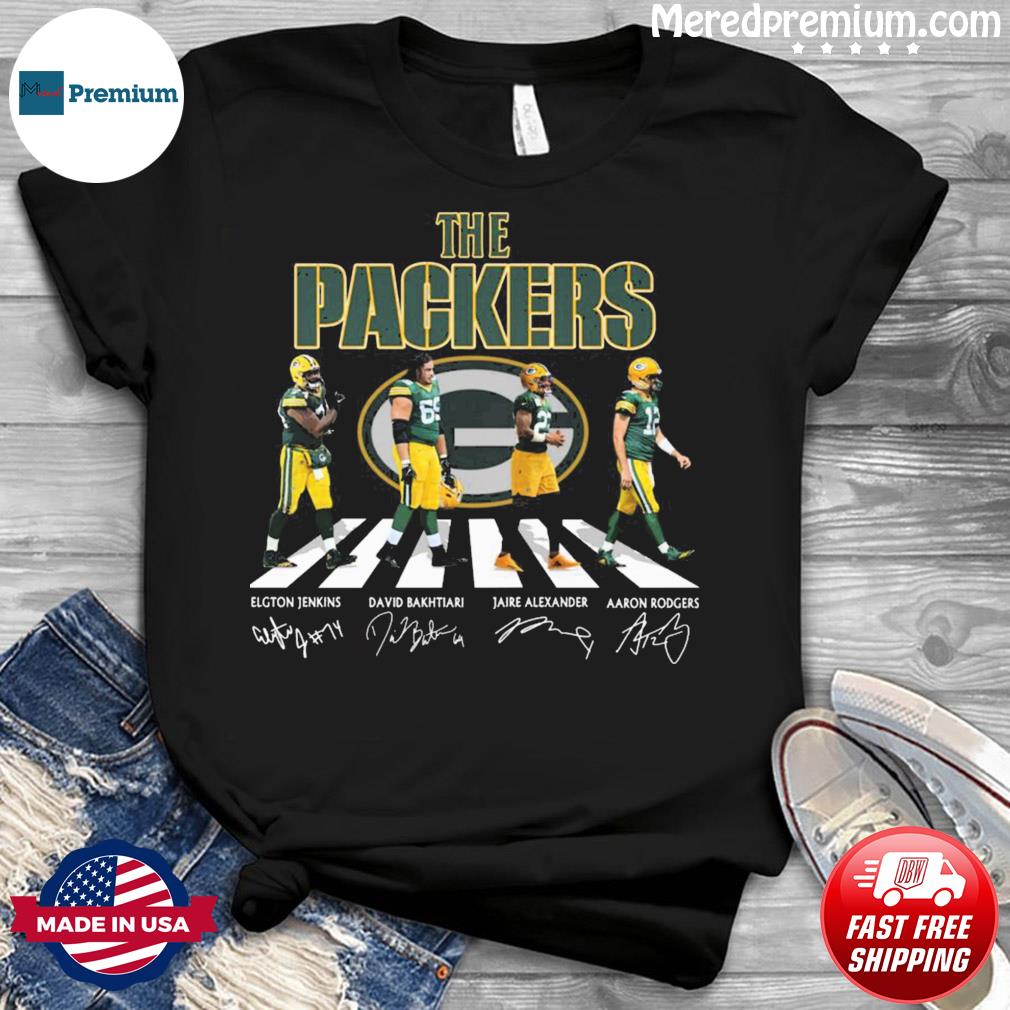 The Packers Abbey Road Signature Trend  Active T-Shirt for Sale by  maruswar223