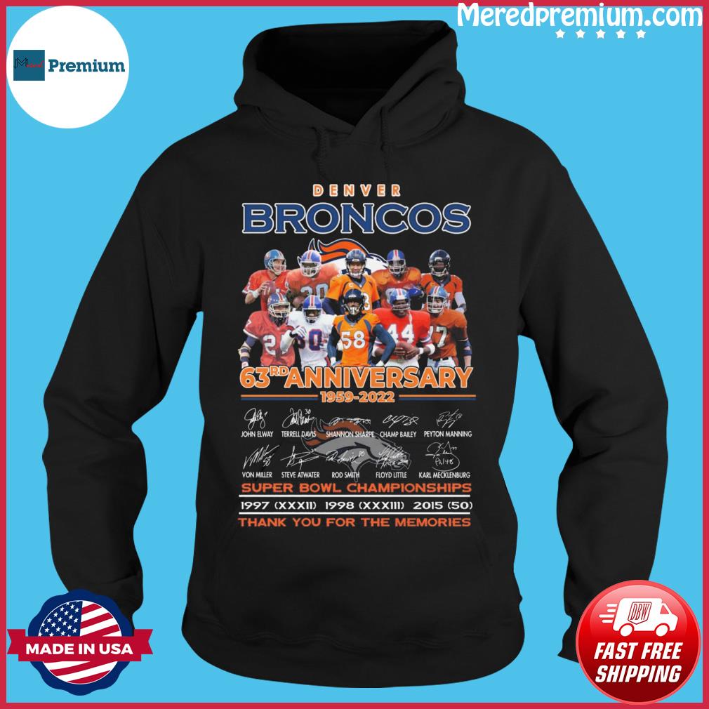 Park Ave Women's Denver Broncos Super Bowl 50 Champion L/S T-Shirt Size: Medium Gray